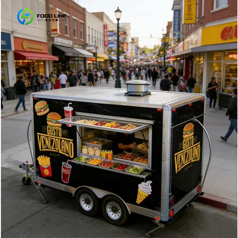 Coffee Van Equipment - Square-shaped Restaurant Equipment Hot Dog Small