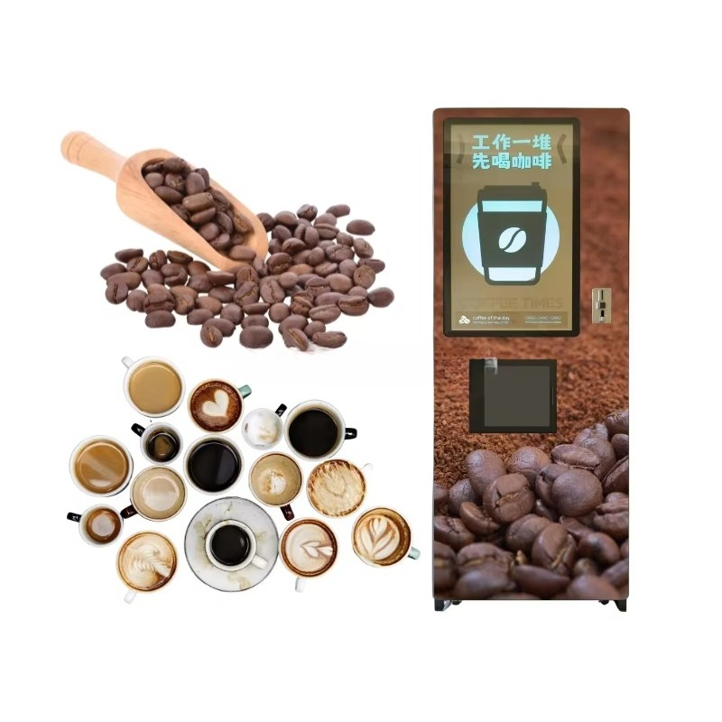 Coffee Equipment Service - Commercial Coffee Vending Machine Vertical Floor