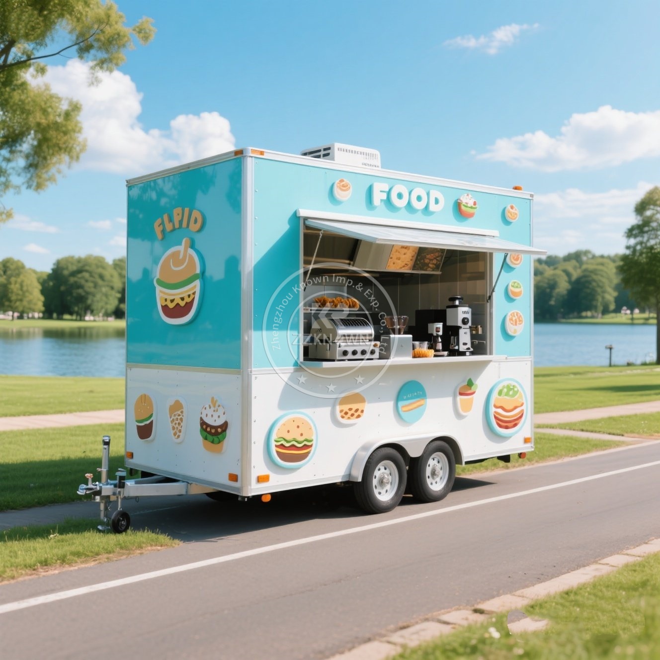 Coffee Van Equipment - Food Trailer Truck Ice Cream Coffee