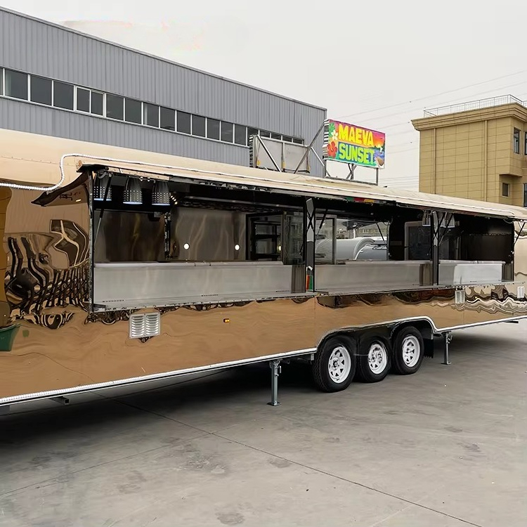 YG Custom Mobile Bar Catering  - огляд і ціна Coffee Van Equipment