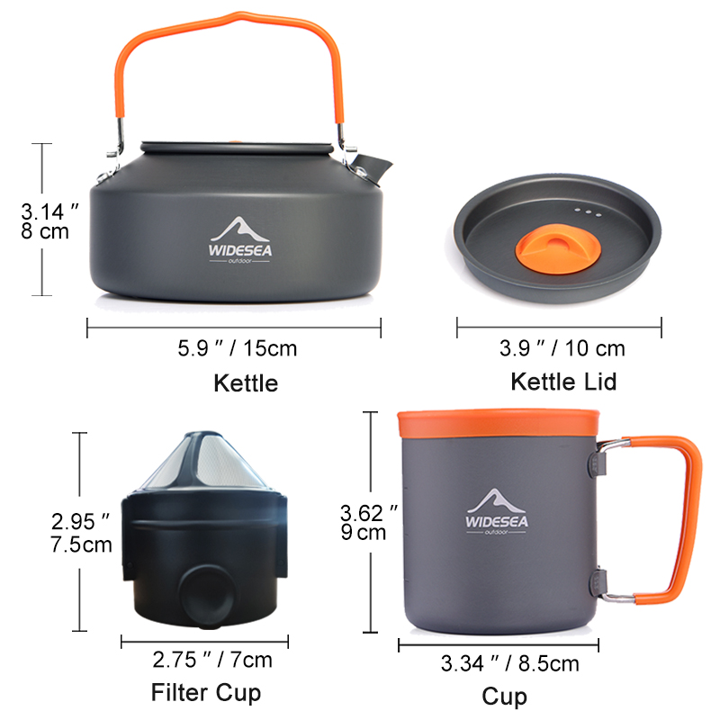 Widesea Camping Coffee Cookwar - огляд і ціна Coffee Equipment Filter