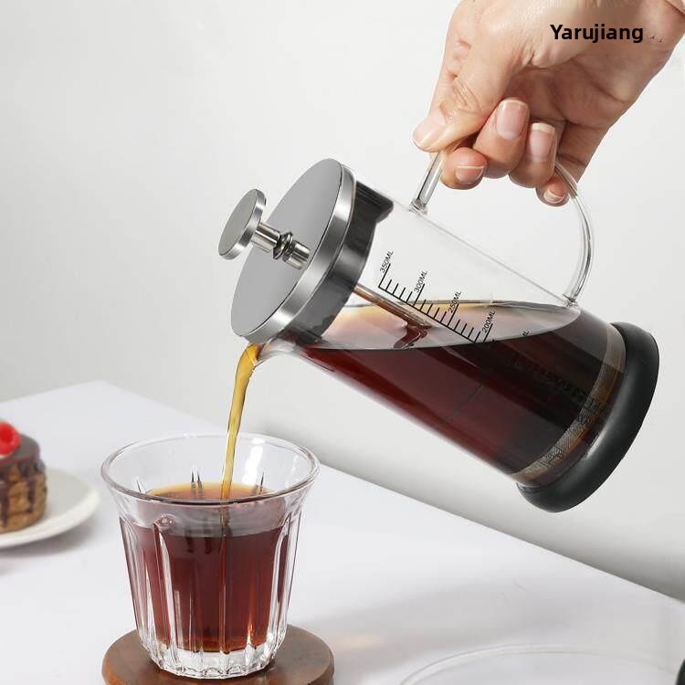 French Press Coffee Pot Glass  - огляд і ціна Coffee Equipment Filter