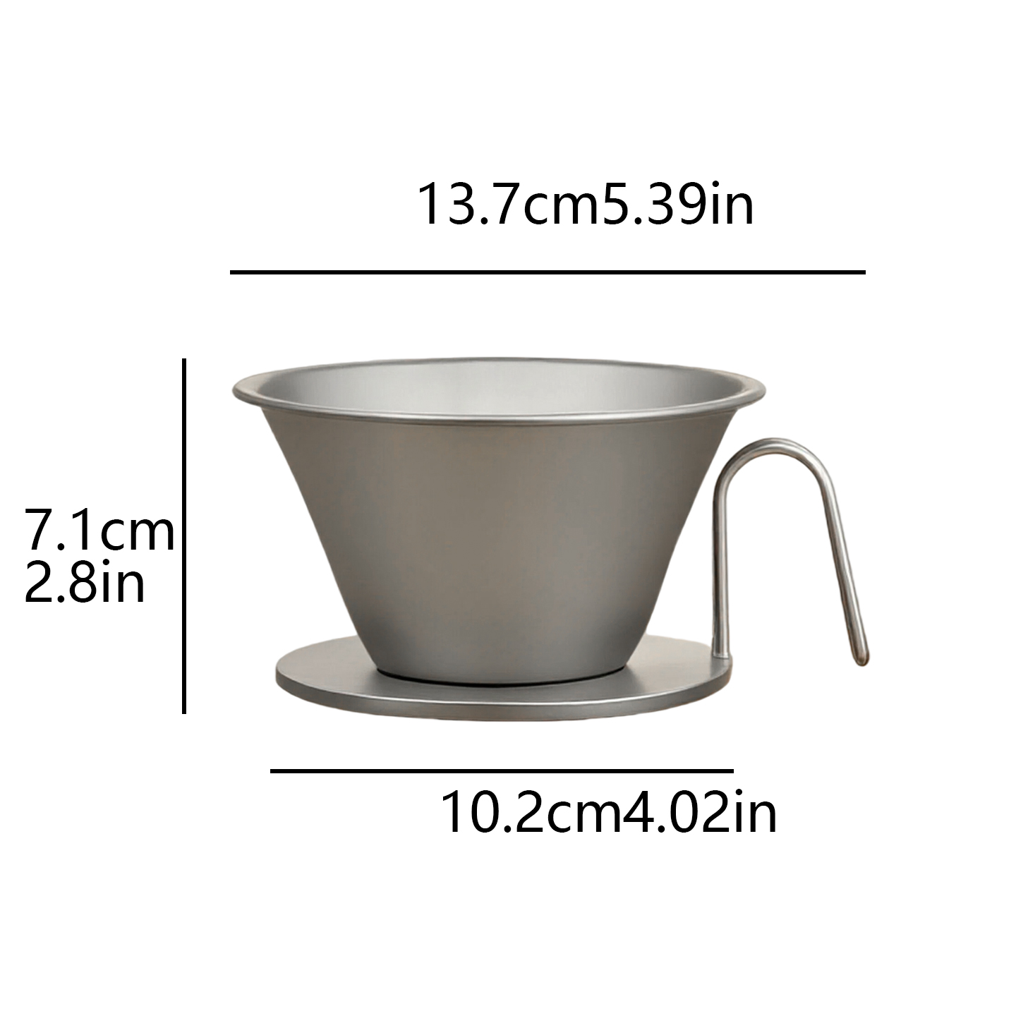 Pure Titanium Coffee Filter Cu - огляд і ціна Coffee Equipment Filter