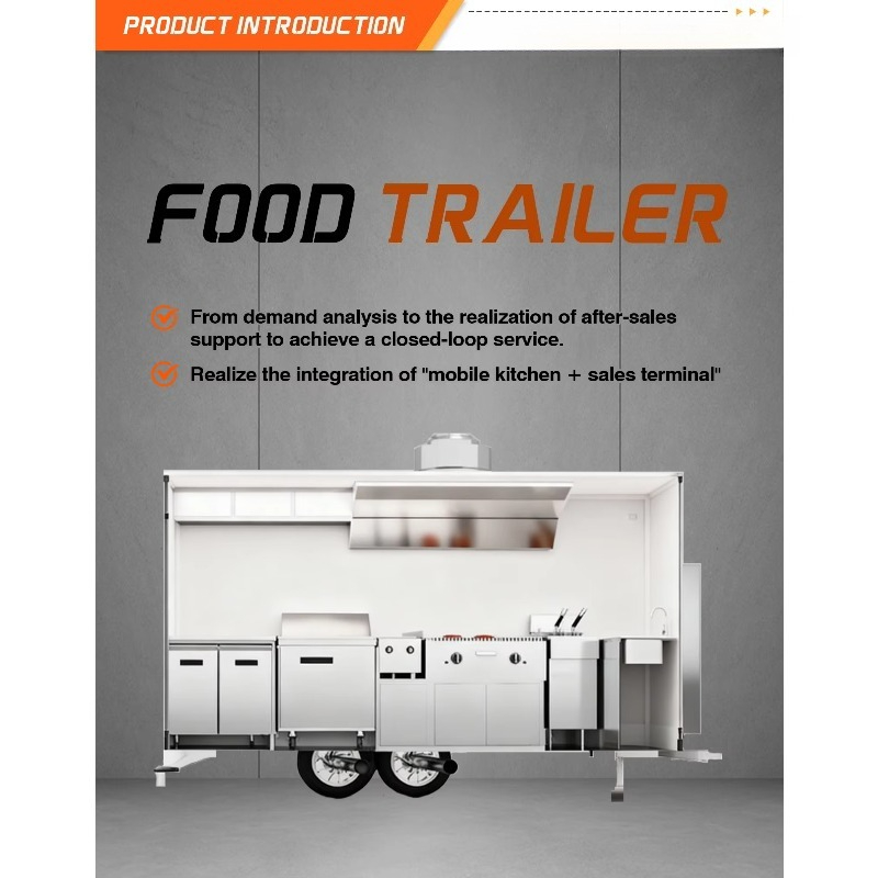 Square-shaped Restaurant Equip - огляд і ціна Coffee Van Equipment