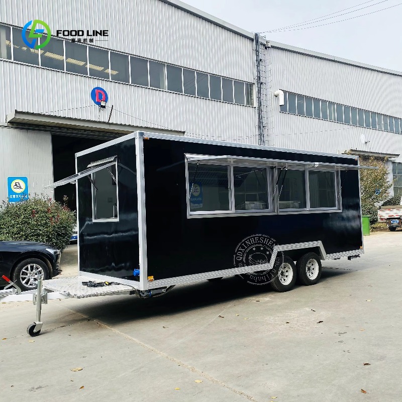New Mobile Coffee Trailer Food - огляд і ціна Coffee Van Equipment
