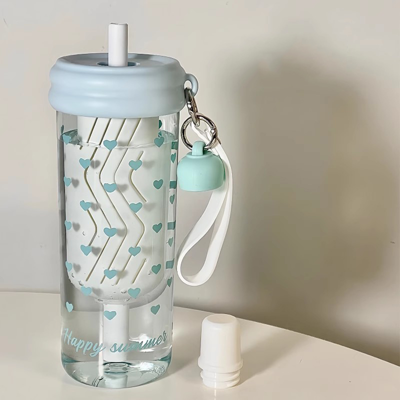 650ml Cute Hearts Water Bottle - огляд і ціна Coffee Equipment Filter