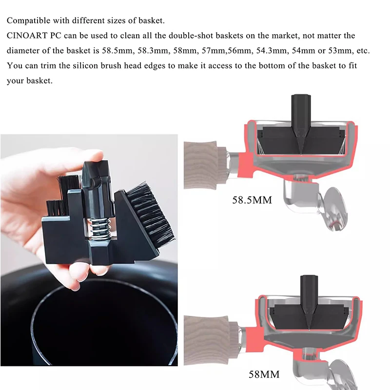 Cleaner Cafe Equipment Commerc - огляд і ціна Coffee Equipment Filter