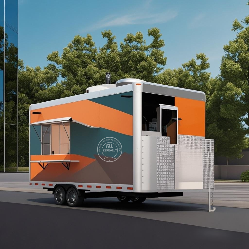 Snack Fast Food Truck Mobile K - огляд і ціна Coffee Van Equipment