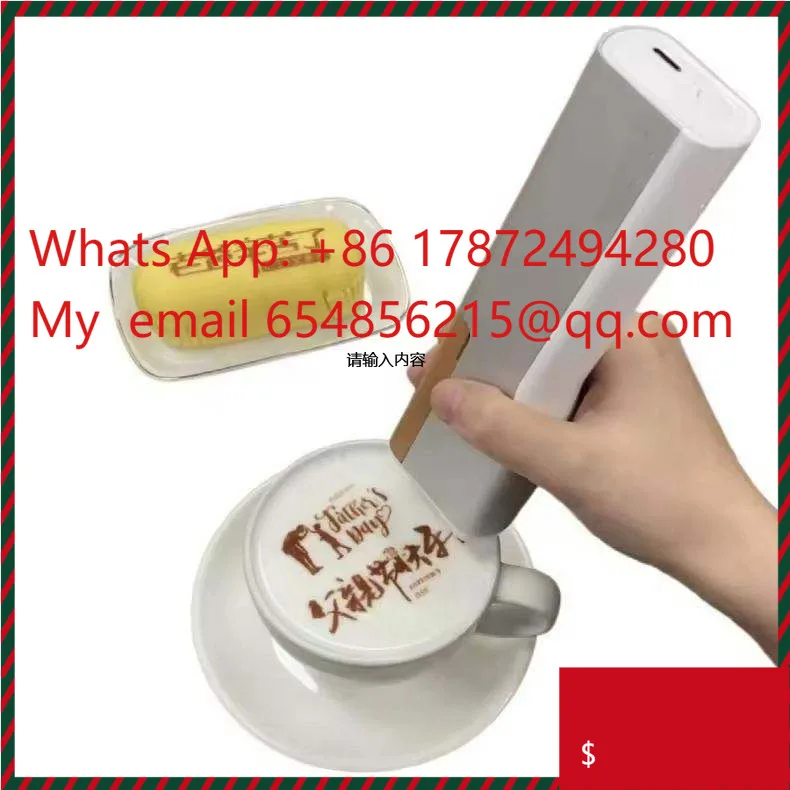 Latte Art Printing Machine Cof - огляд і ціна Coffee Equipment Logo