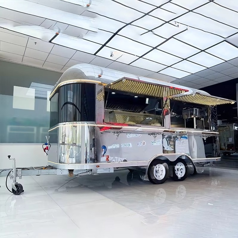 Custom Food Truck Trailer Full - огляд і ціна Coffee Van Equipment