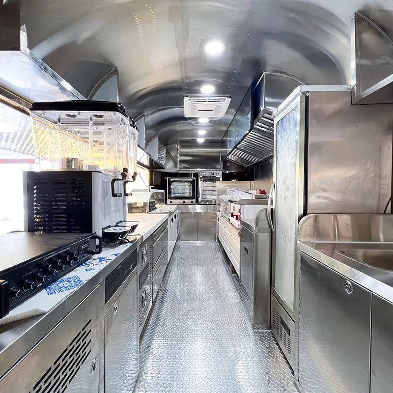 Custom Food Truck Trailer Full - огляд і ціна Coffee Van Equipment