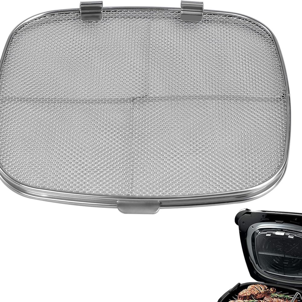 M02K-Stainless Steel Splatter  - огляд і ціна Ninja Air Fryer Af101