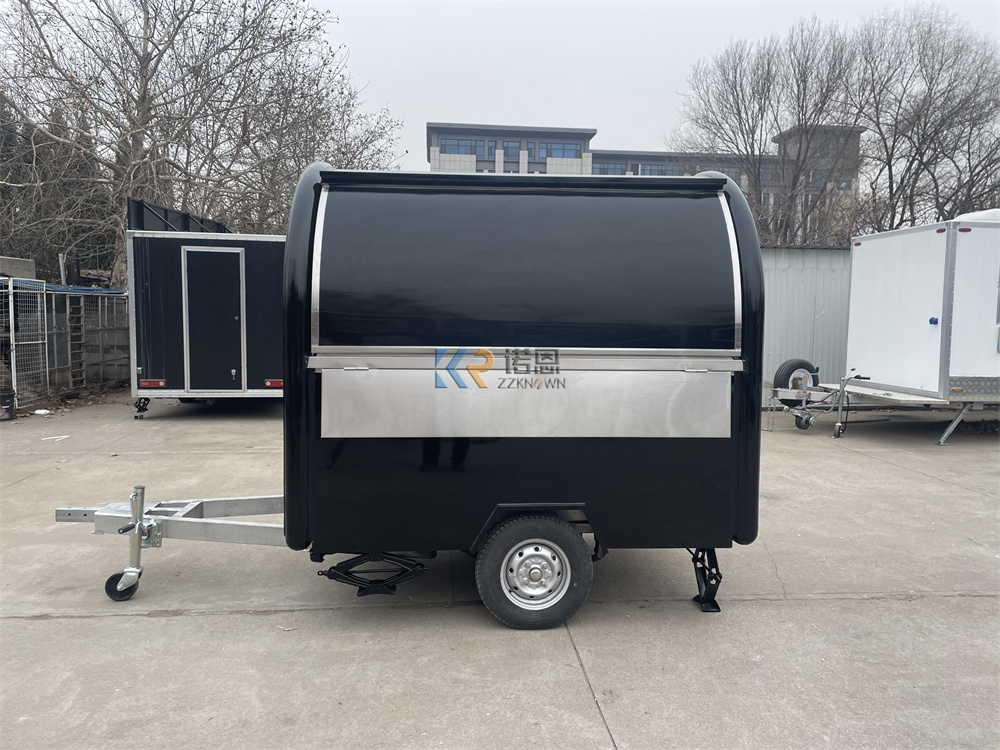 Mobile Food Truck Trailer Cust - огляд і ціна Coffee Equipment Logo