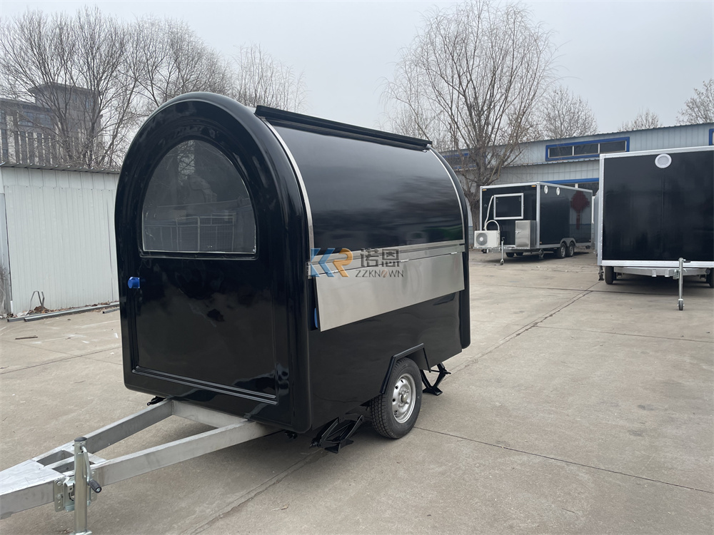 Mobile Food Truck Trailer Cust - огляд і ціна Coffee Equipment Logo