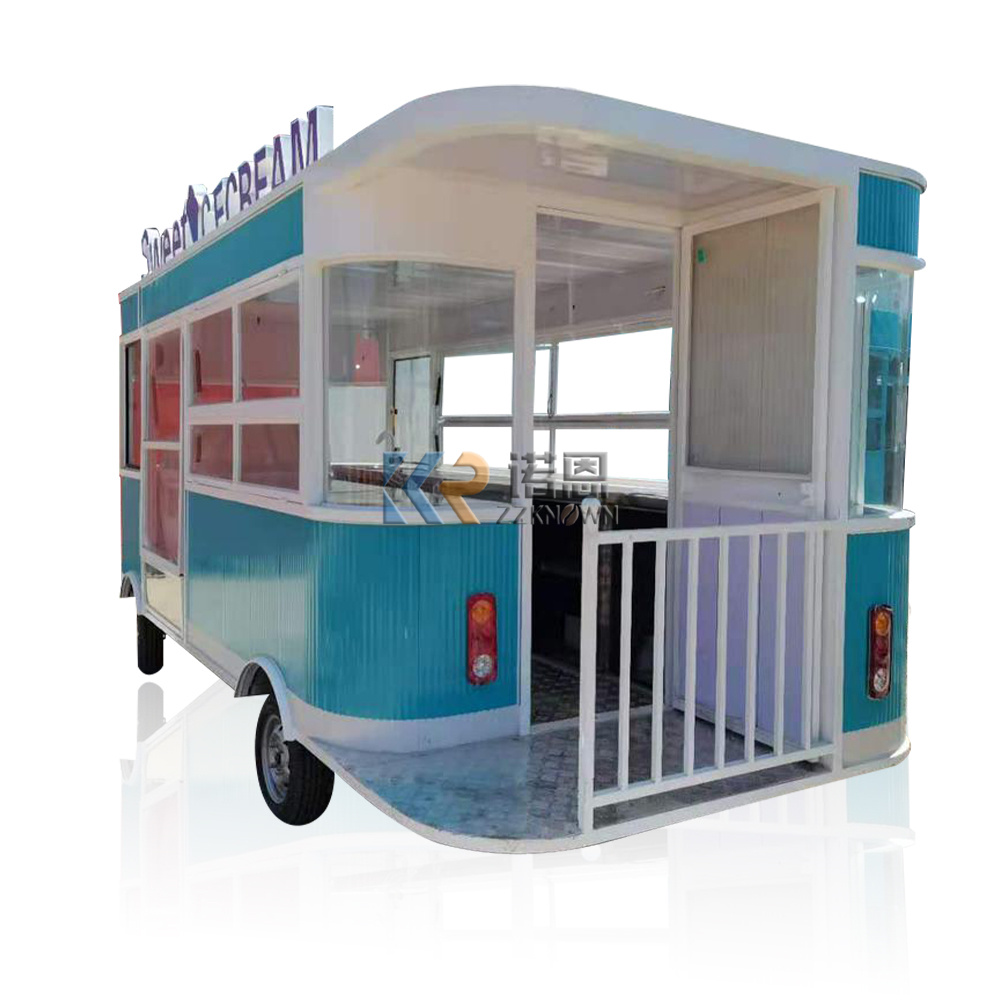 In Stock 5M Mobile Food Truck  - огляд і ціна Coffee Van Equipment