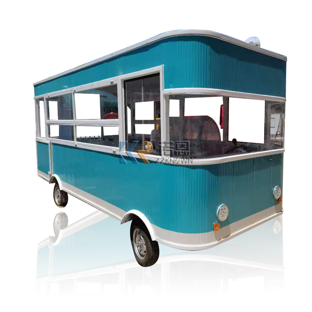 In Stock 5M Mobile Food Truck  - огляд і ціна Coffee Van Equipment