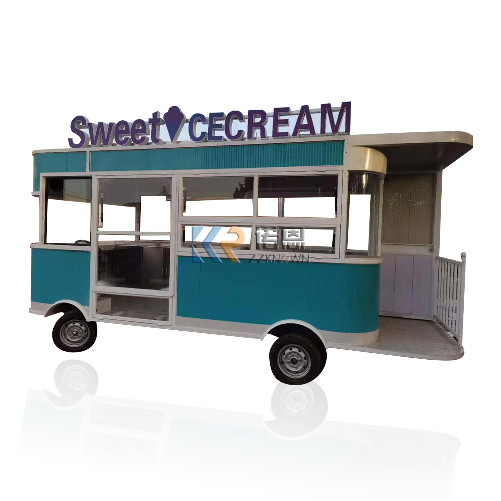 In Stock 5M Mobile Food Truck  - огляд і ціна Coffee Van Equipment