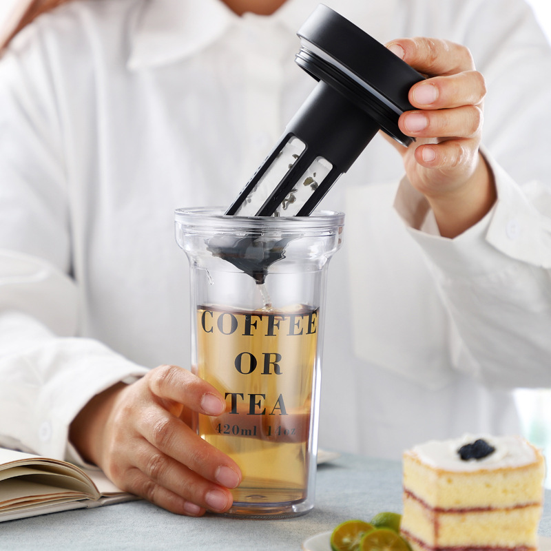 420ml Portable Travel Cold Bre - огляд і ціна Coffee Equipment Filter