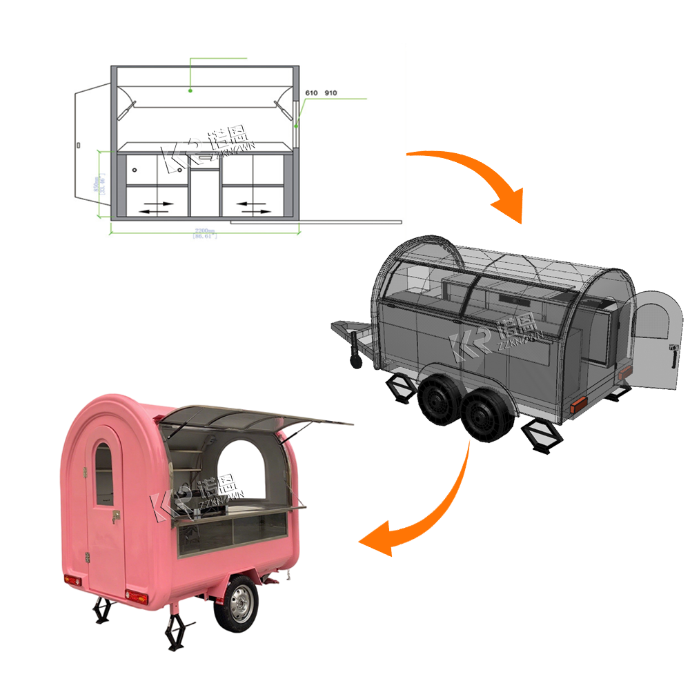 Commercial Street Concession F - огляд і ціна Coffee Van Equipment